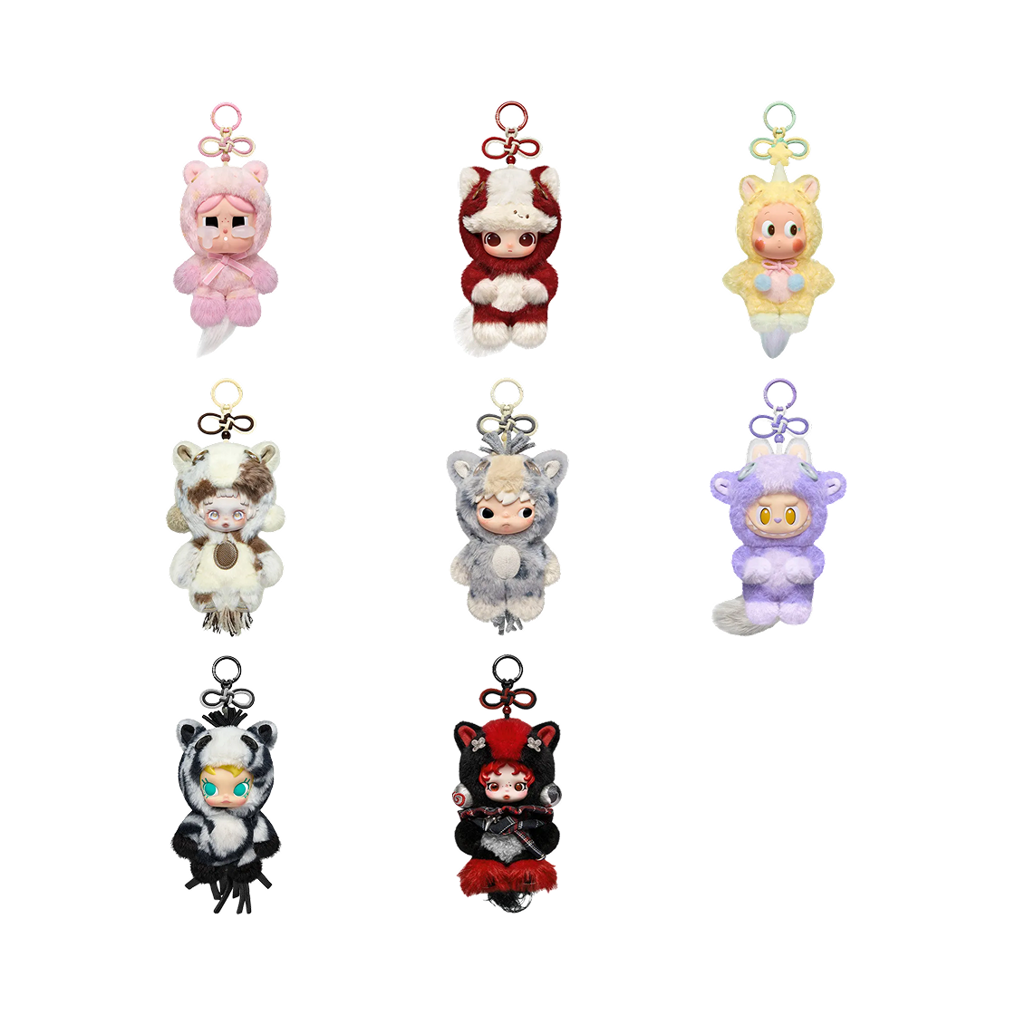 팝마트 전력 질주 시리즈 인형 키링 미개봉 랜덤박스 (1개입)(Pop Mart Have A Good Run Series Plush Pendant Sealed Case (1 Blind Box)) - 2