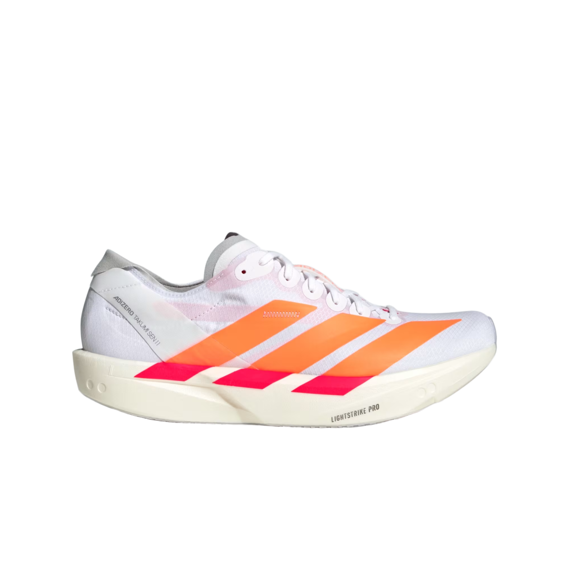 아디다스 아디제로 타쿠미 센 11 클라우드 화이트 루시드 오렌지(Adidas Adizero Takumi Sen 11 Cloud White Lucid Orange)