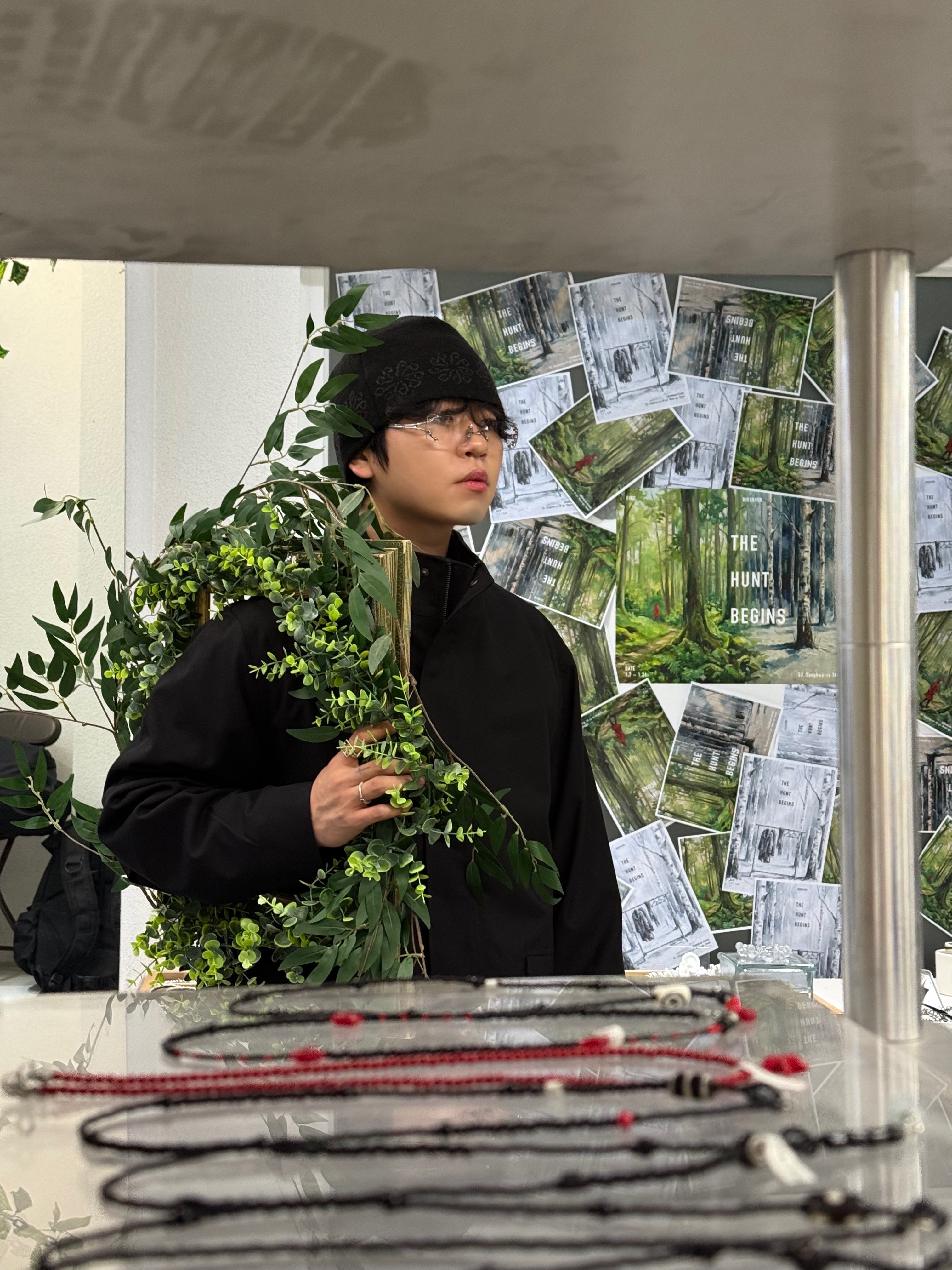 Dr. Martens x Rick Owens 1460 Quad Sole Mega Lace Boots Black, Gentle Monster Mosh 02 Silver Clear 착용 스타일 - 7