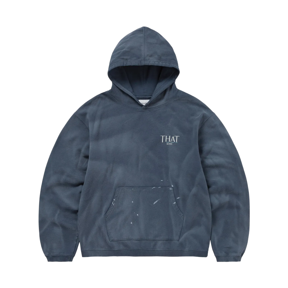디스이즈네버댓 페이디드 THAT 2010 후드 딥 워터(Thisisneverthat Faded THAT 2010 Hoodie Deep Water)