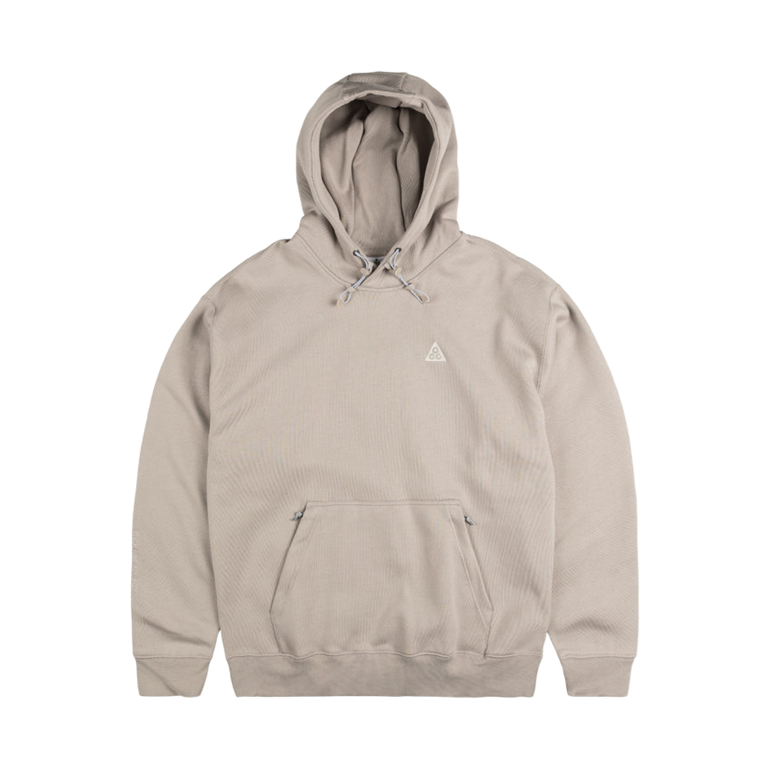 DZ3392-009 Nike ACG Therma-Fit Fleece Pullover Hoodie College Grey Football Grey -US/EU
