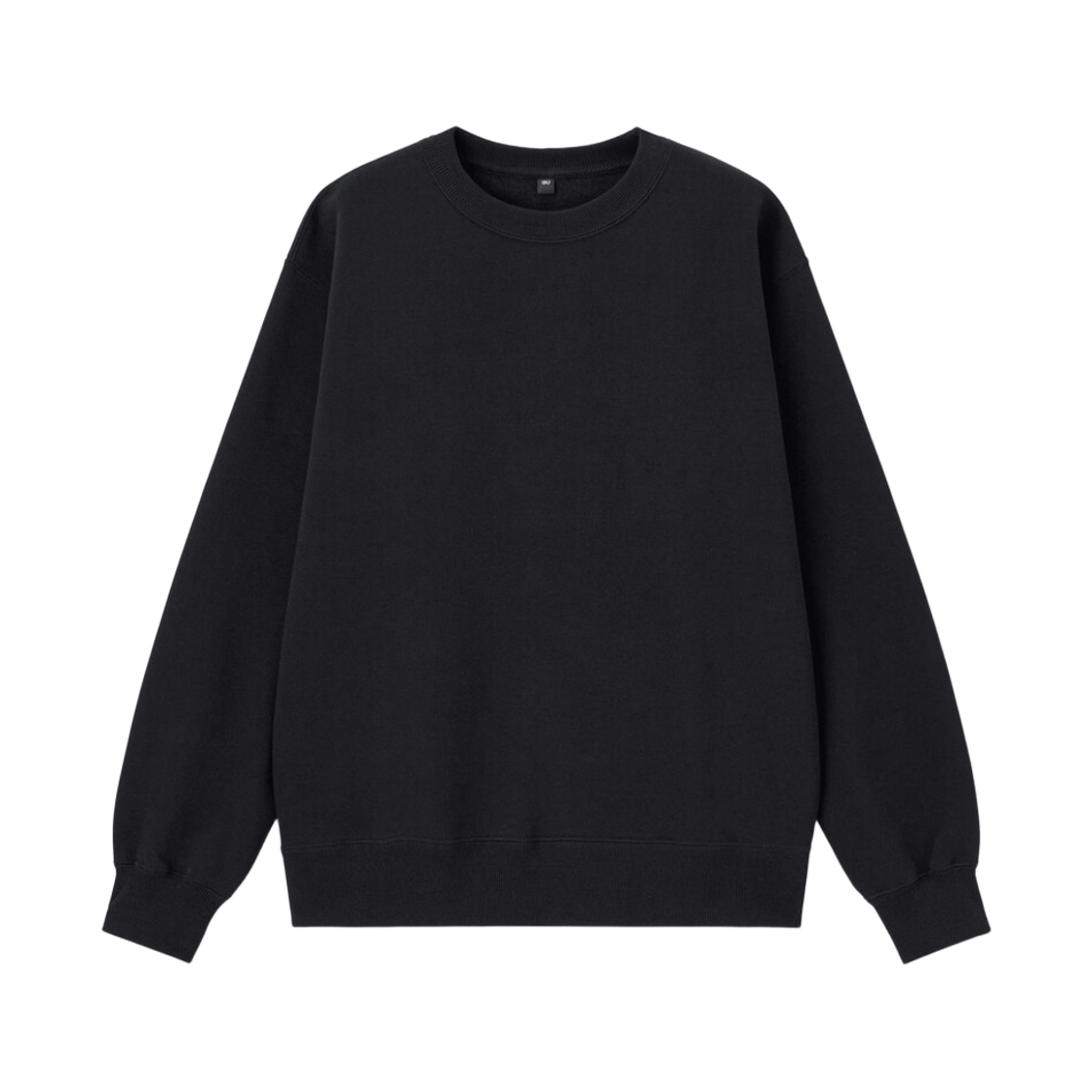 357541-09 GU Heavy Weight Pullover Sweatshirt Black
