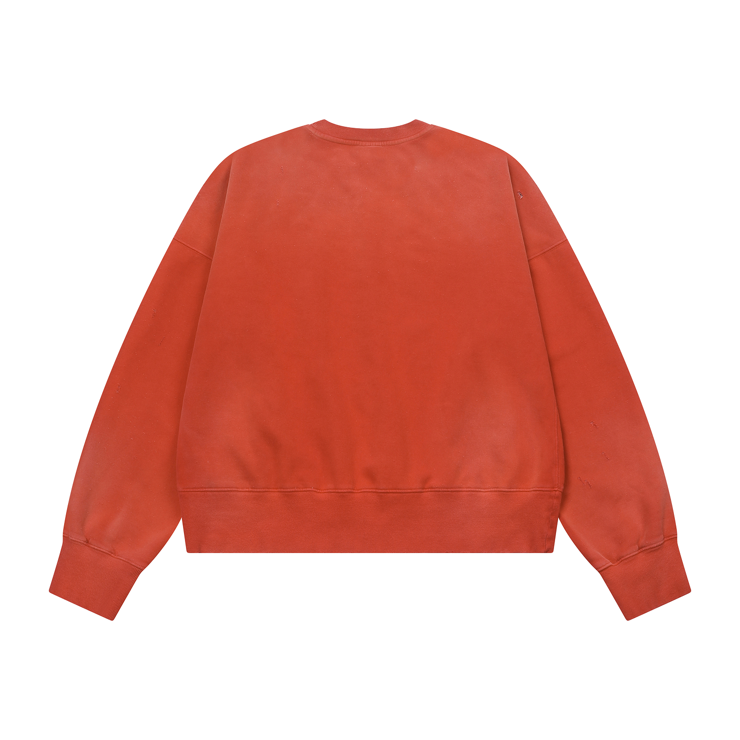 더가이즈 블랭크맨션 25FW 자이언츠 디스트레스드 스웨트 셔츠 레드(The Guys BLANKMANSION 25FW Giants Distressed Sweat Red) - 2