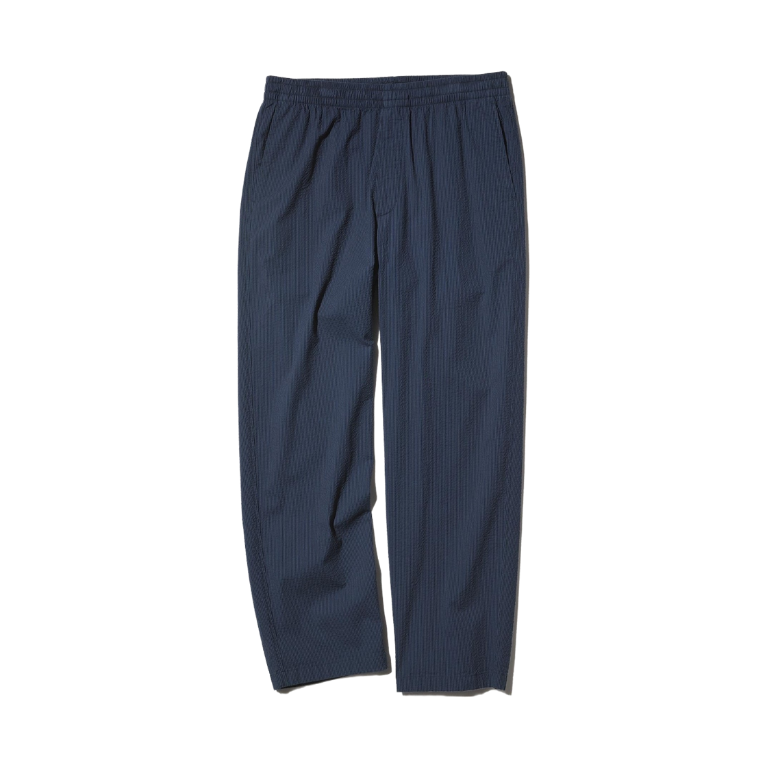 484784-69 Uniqlo Stretch Easy Ankle Pants Navy - JP