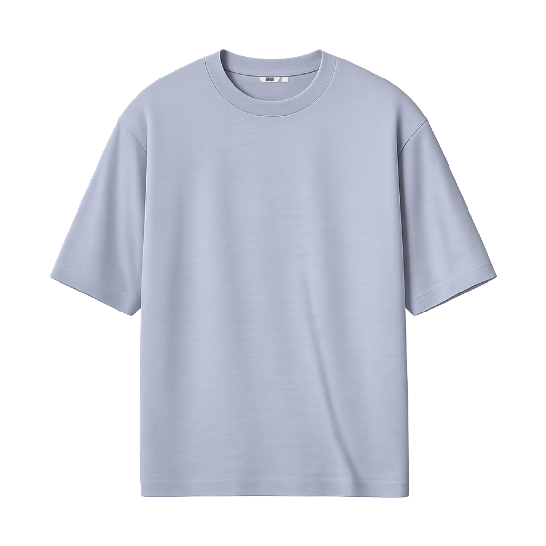 유니클로 U 에어리즘 코튼 오버사이즈 크루넥 티셔츠 블루 - JP(Uniqlo U Airism Cotton Oversized Crewneck T-Shirt Blue - JP) - 1