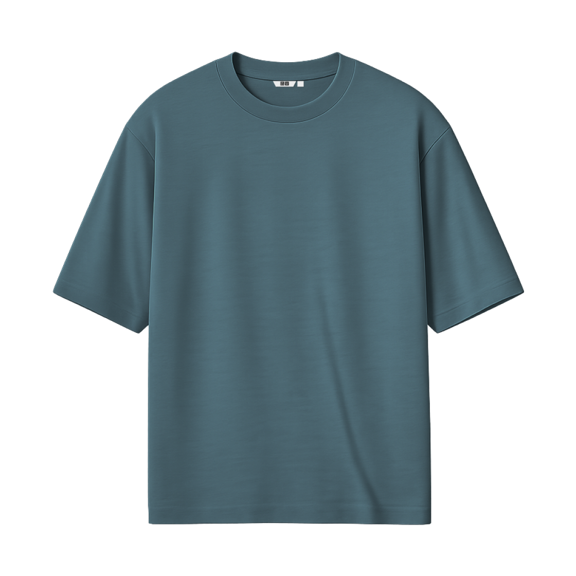 유니클로 U 에어리즘 코튼 오버사이즈 크루넥 티셔츠 다크 그린 - JP(Uniqlo U Airism Cotton Oversized Crewneck T-Shirt Dark Green - JP) - 1