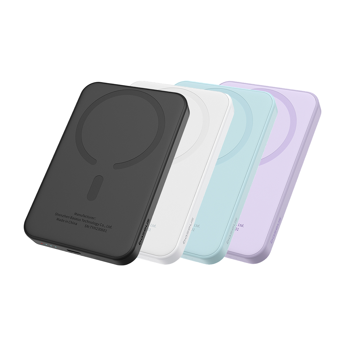 베이스어스 맥세이프 보조배터리 무선 휴대용 휴대폰 고속 충전 20W 5000mAh