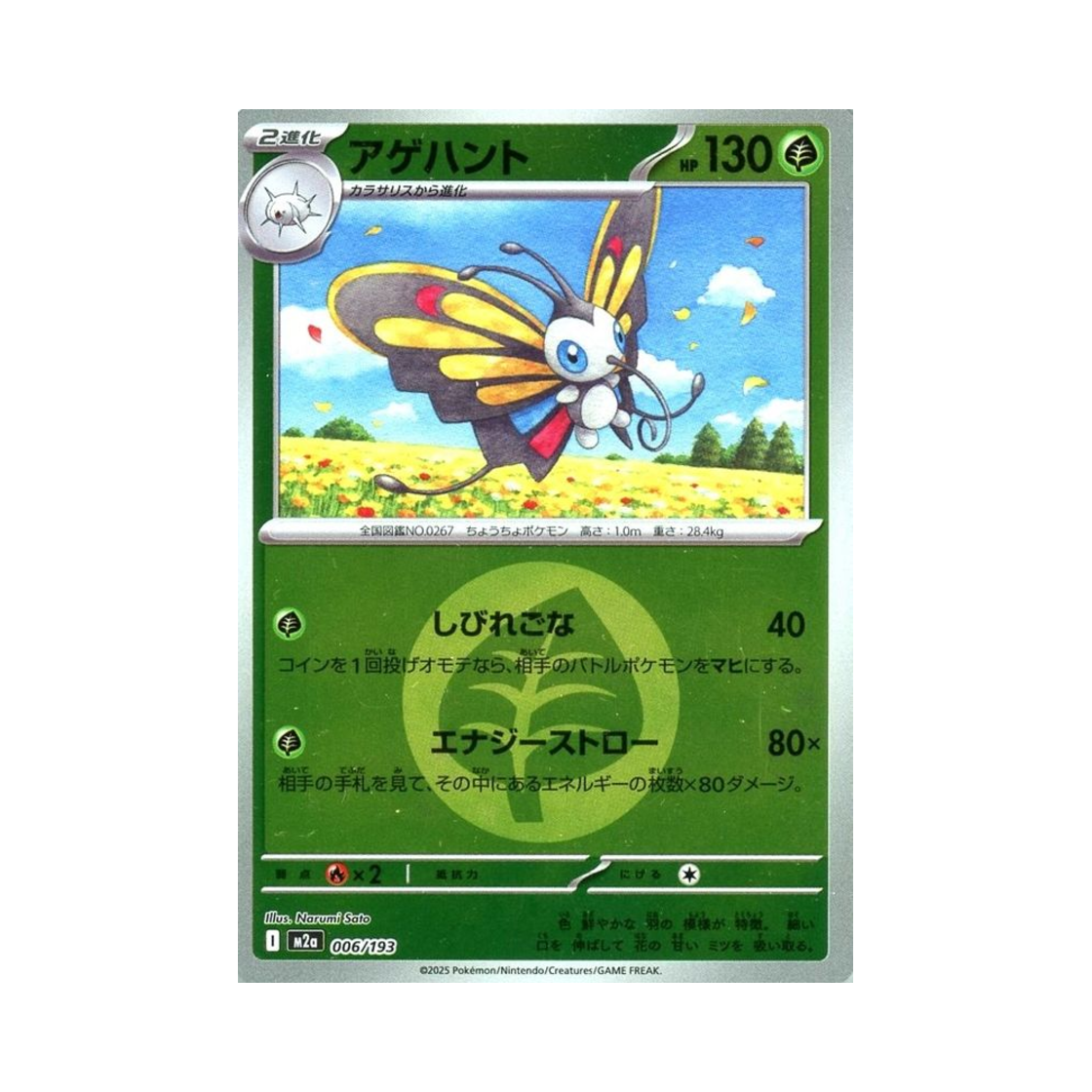 포켓몬 TCG 뷰티플라이 에너지 미러 메가 드림 ex (일어판)(Pokemon TCG Beautifly Energy Mirror Mega Dream ex (Japanese Ver.)) - 1