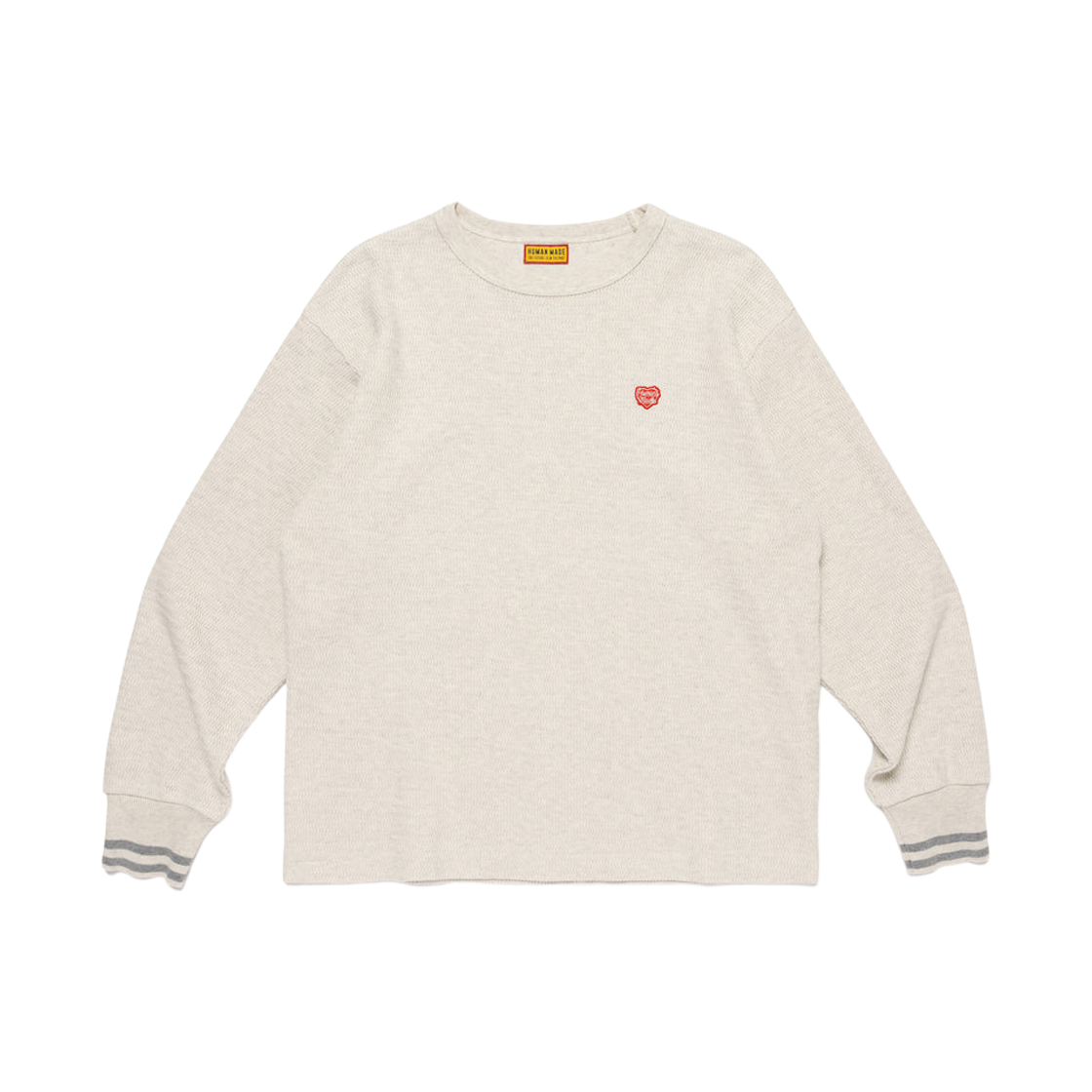HM30CS018 Human Made Thermal L/S T-Shirt White