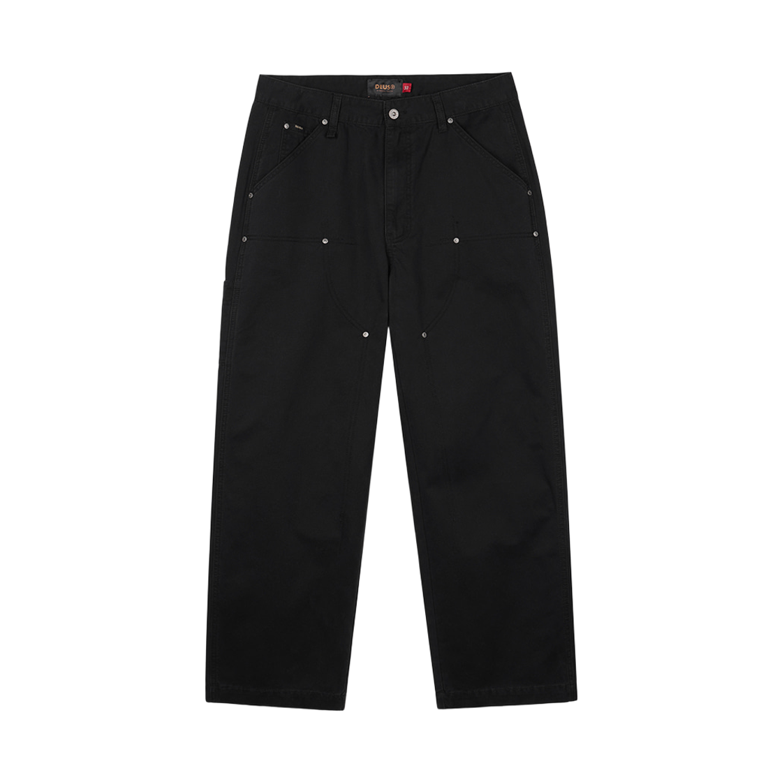 데우스 엑스 마키나 덥 니 팬츠 블랙(Deus Ex Machina Dub Knee Pants Black)