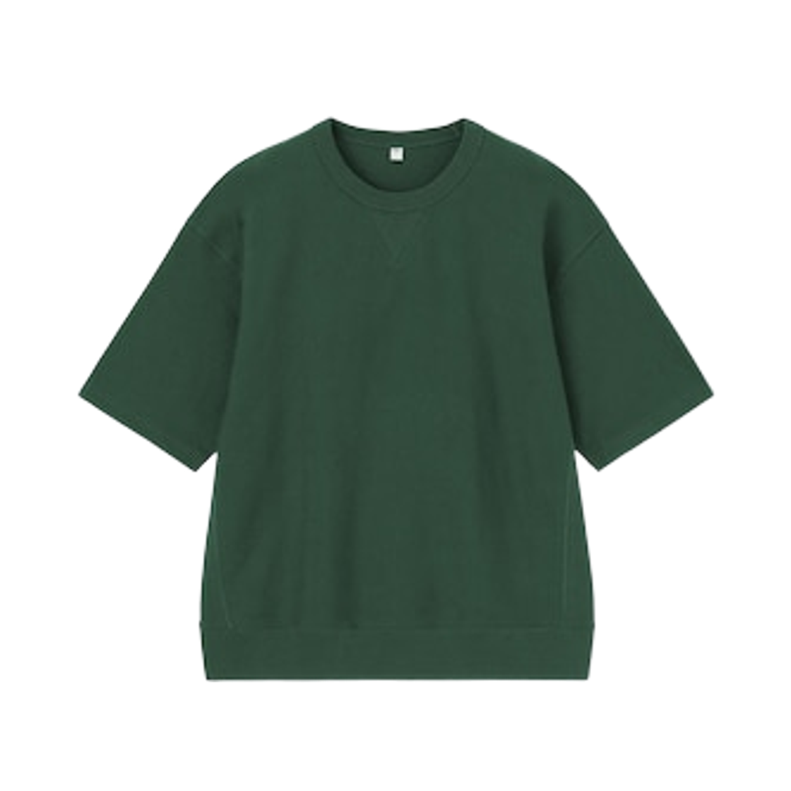 GU 스웨트 티셔츠 다크 그린