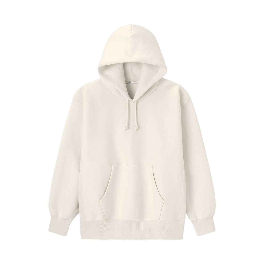 347965-30 GU Heavyweight Sweat Hoodie Natural