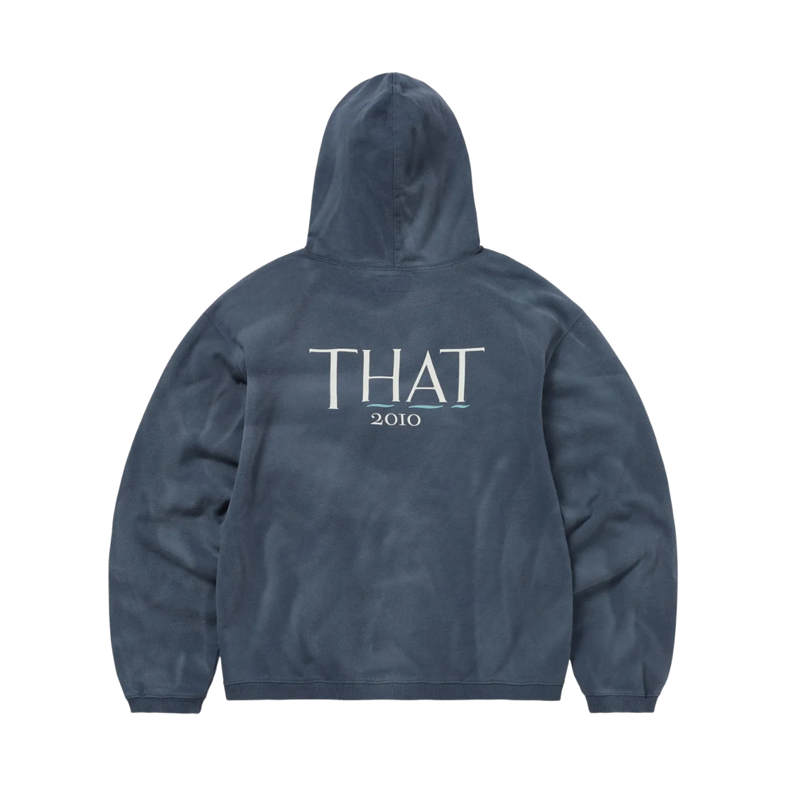 디스이즈네버댓 페이디드 THAT 2010 후드 딥 워터(Thisisneverthat Faded THAT 2010 Hoodie Deep Water) - 2