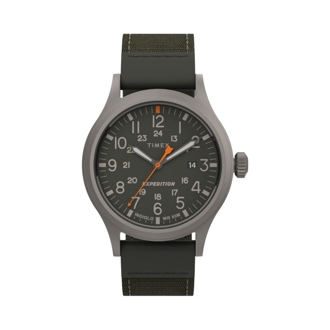 타이맥스 익스페디션 스카우트 40mm 패브릭 스트랩 워치 그린(Timex Expedition Scout 40mm Fabric Strap Watch Green)