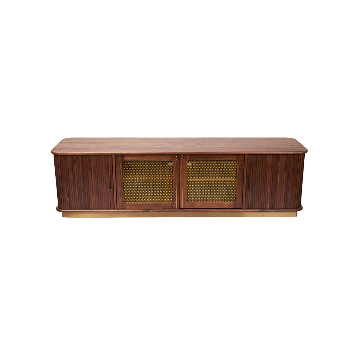 코뮨 악셀 TV 캐비닛 탬버 슬라이딩 도어 거실장(COMMUNE Axel TV cabinet)