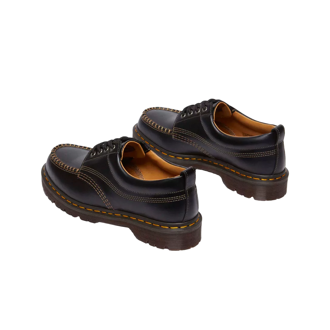 닥터마틴 로웰 4 아이 슈 블랙 아날린 - 26SS(Dr. Martens Lowell 4 Eye Shoe Black Analine - 26SS) - 4