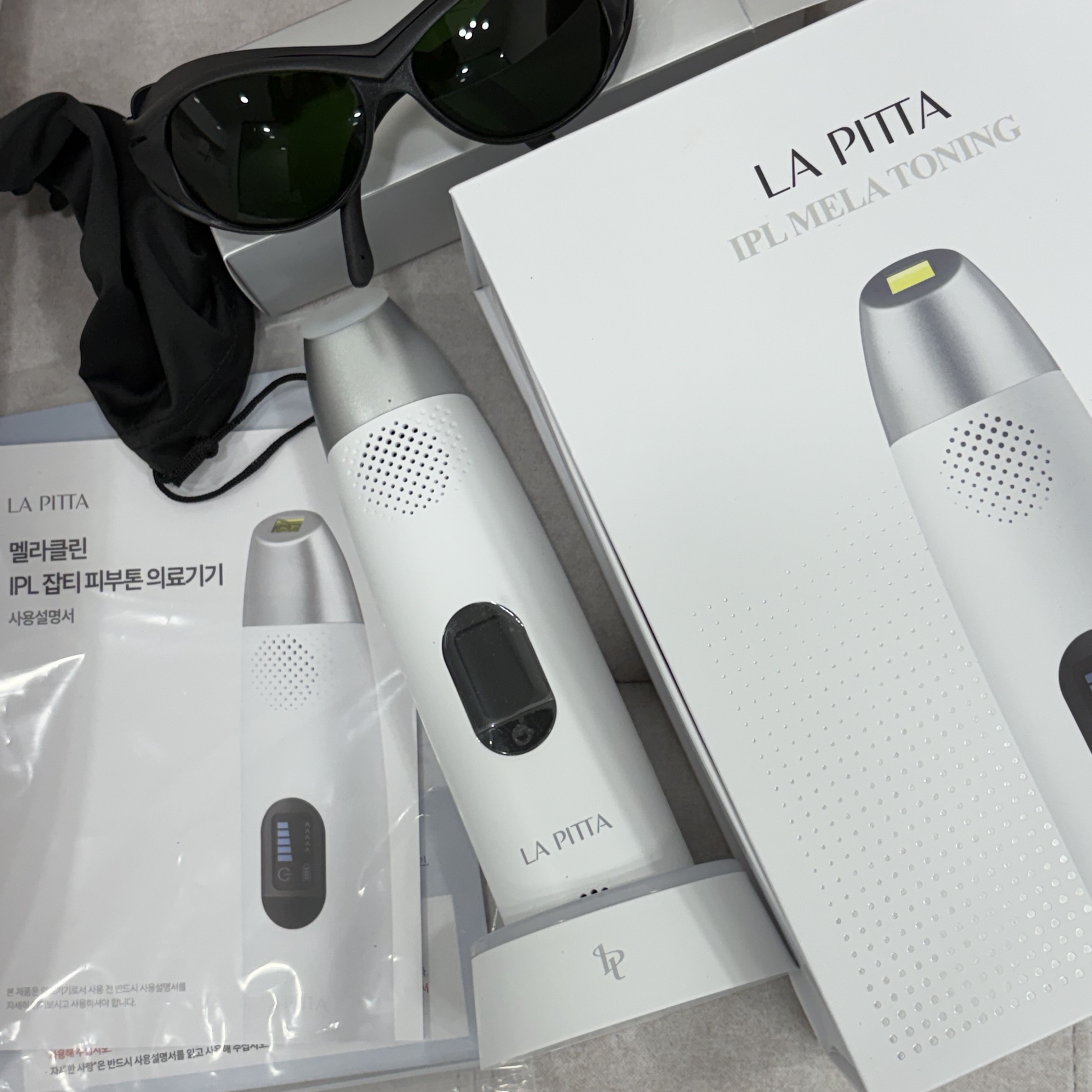 LA PITTA Oak Laser IPL Hair Removal Medical Device 착용 스타일
