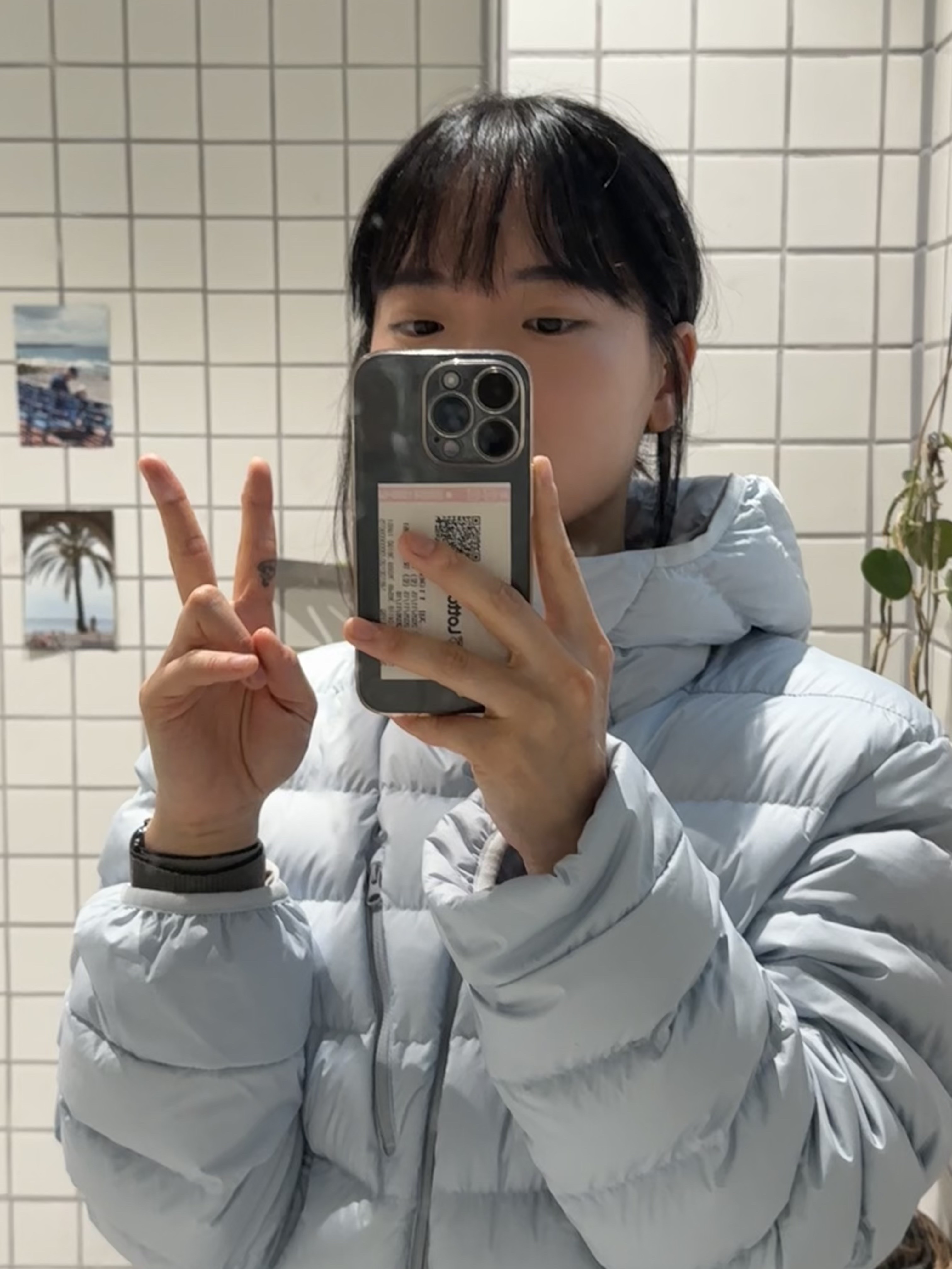 Musinsa Standard City Leisure Hooded Light Down Jacket Cloudy Blue, (W) Asics Gel-1090 White Midnight ์ฐฉ์ฉ ์คํ์ผ - 1