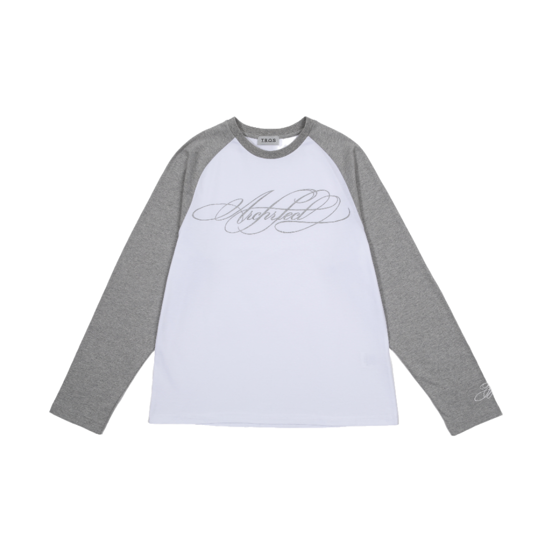 티비오에스 아키텍트 나그랑 롱슬리브 화이트(T.B.O.S Architect Raglan Long Sleeve White)