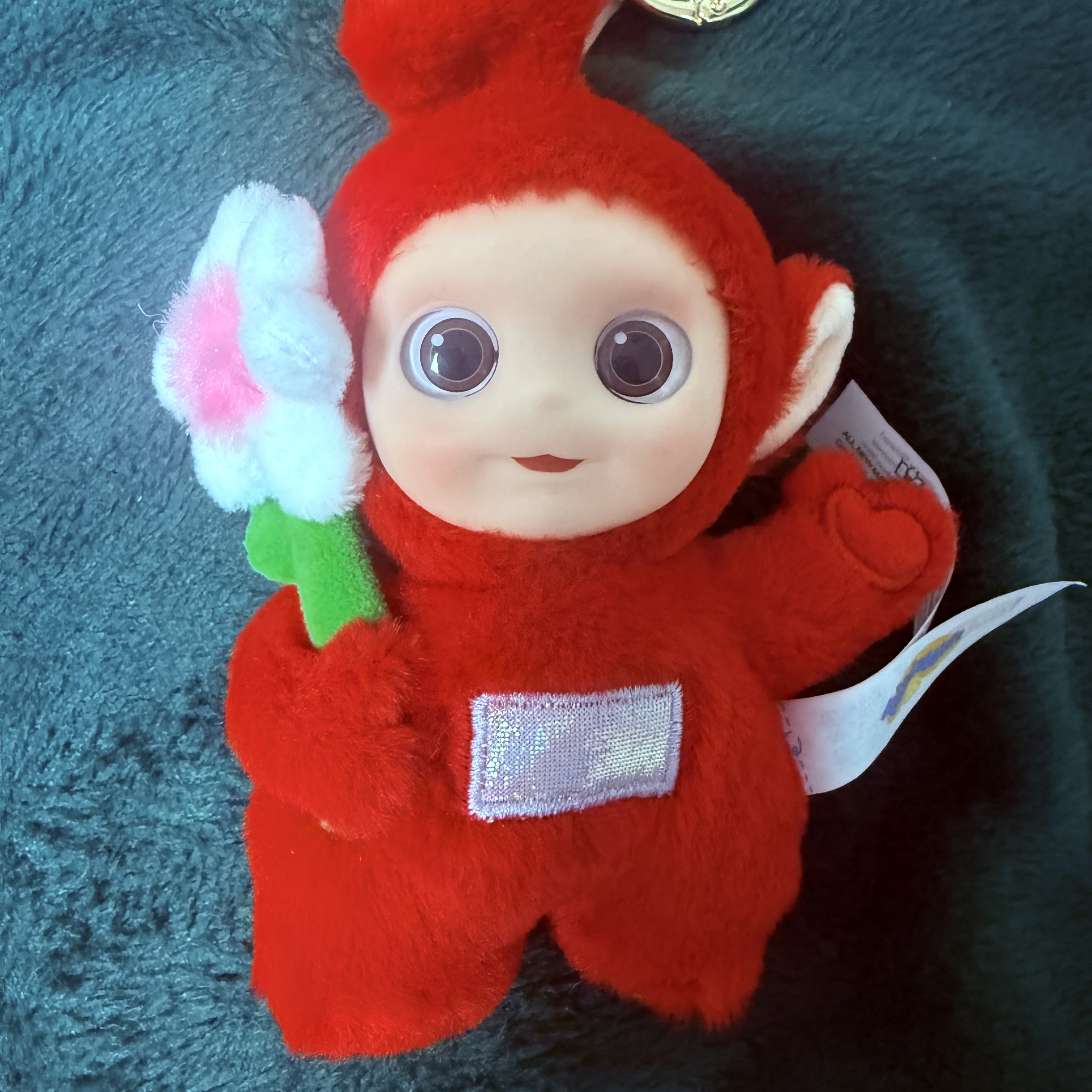 Pop Mart Teletubbies Say Hello Series Figures Sealed Case Po's Happy Flower (Opened Case) 착용 스타일