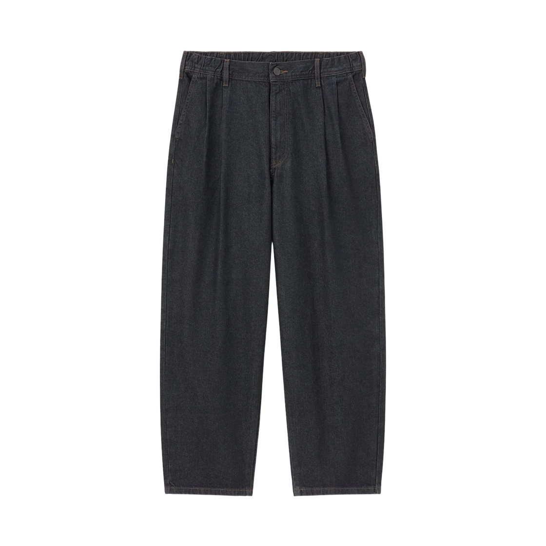 357968-08 GU Denim Carrot Pants Dark Gray