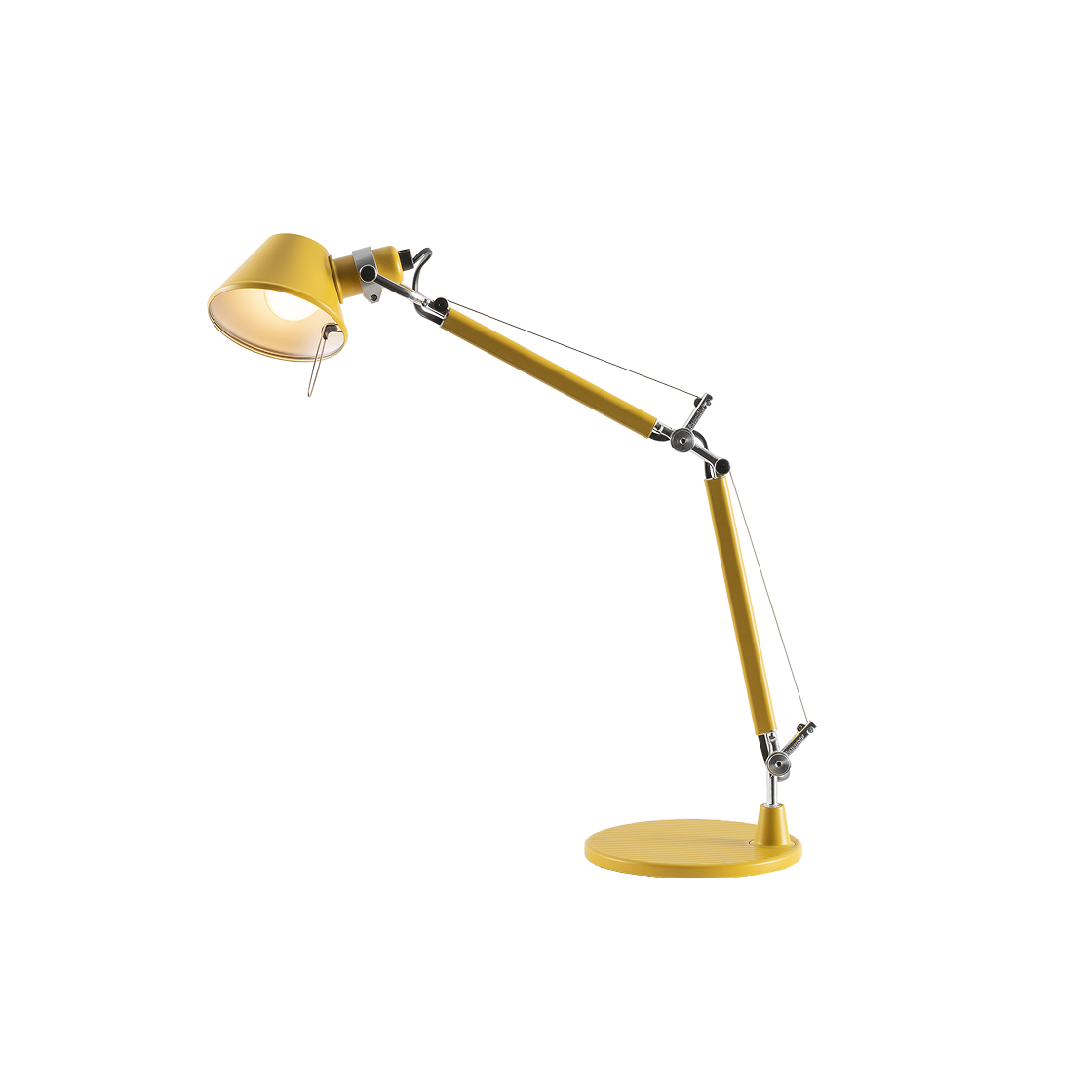 [10% 쿠폰] 아르떼미데 톨로메오 마이크로 테이블 옐로우([10% 쿠폰] Artemide Tolomeo Micro Table Yellow)
