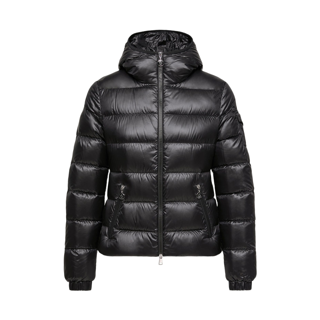 L1-093-1A00097-597YG-999 (W) Moncler Glesse Hooded Short Down Jacket Black - 26SS