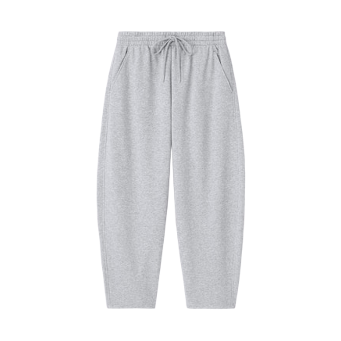 359982-03 (W) GU Sweat Barrel Ankle Pants +EC Short Gray