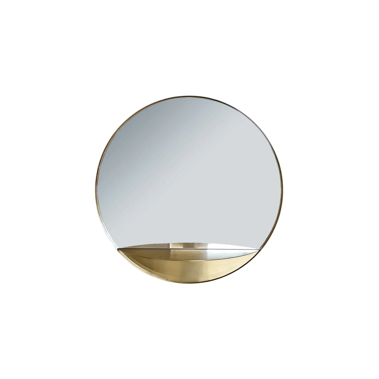 PM-GLEAM-SA1934F-LV2 COMMUNE Glim round mirror L