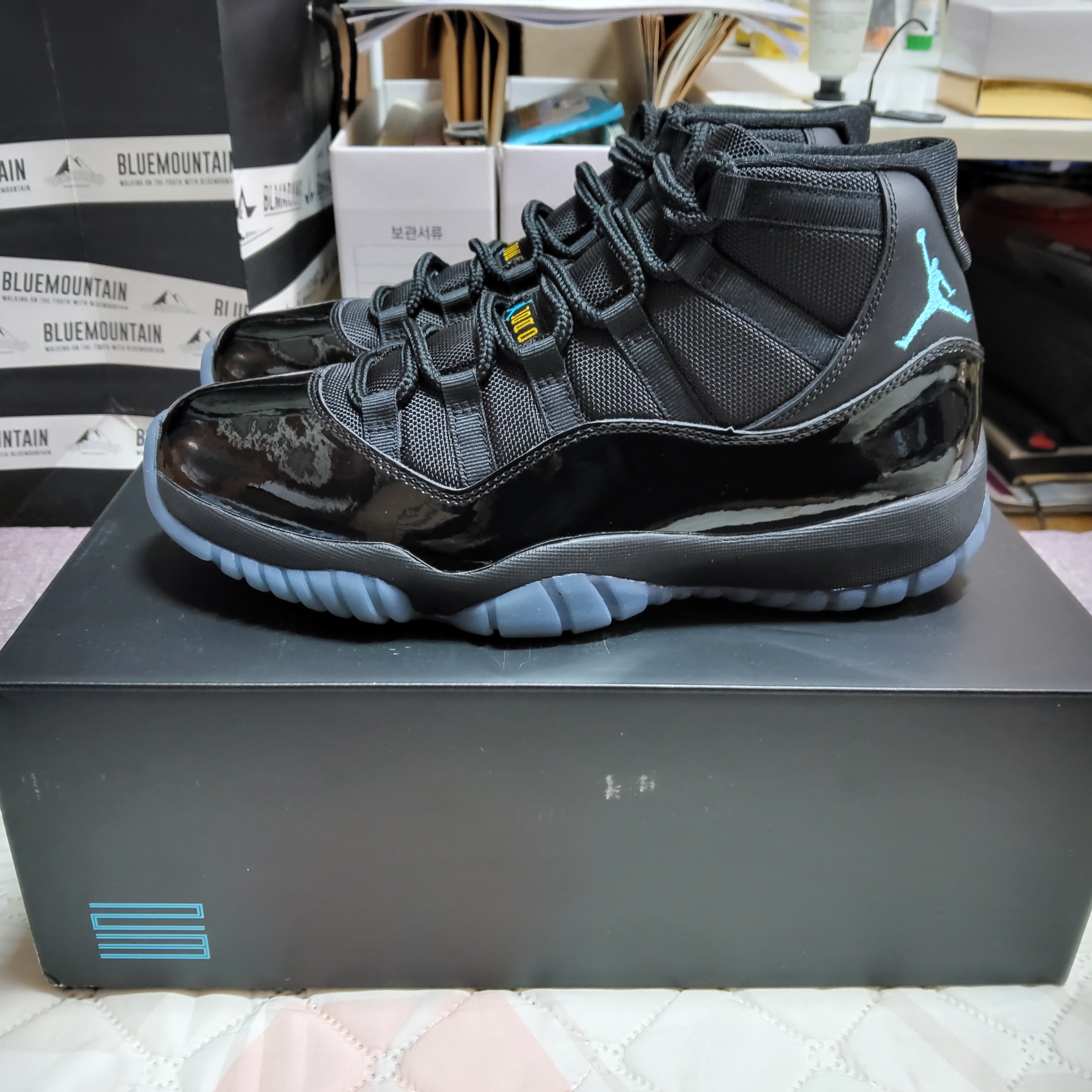 Jordan 11 Retro Gamma 착용 스타일 - 1