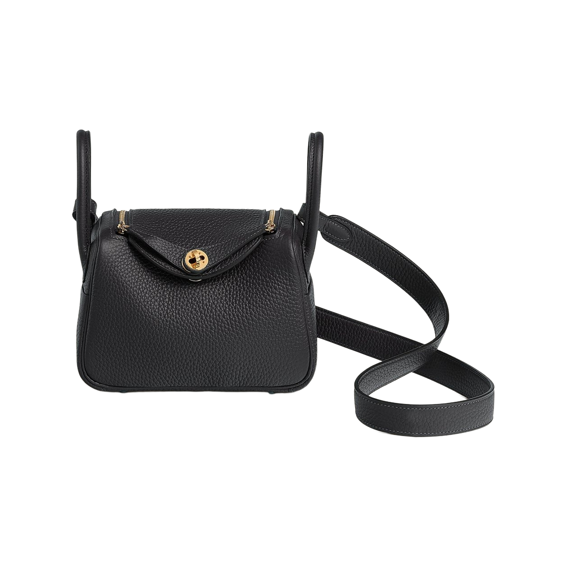 에르메스 린디 II 미니백 클레망스 & 골드 하드웨어 카방(Hermes Lindy II Mini Bag Clemence & Gold Caban) - 1