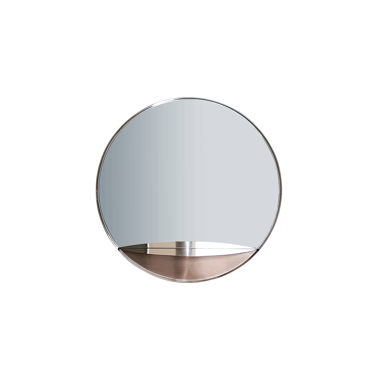 PM-GLEAM-SA1934E-MV2 COMMUNE Glim round mirror M