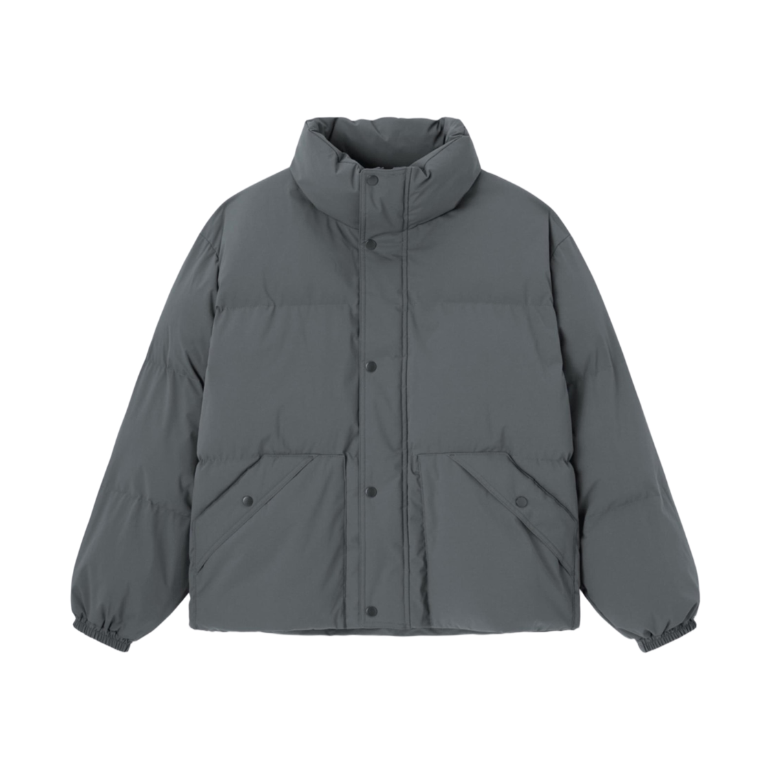 GU 웜 패디드 스탠드 블루종 다크 그레이(GU Warm Padded Stand Blouson Dark Gray)