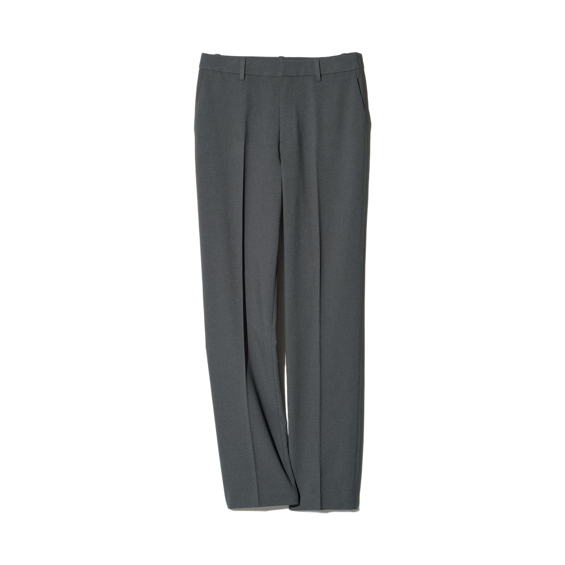 482178-08 (W) Uniqlo Impressive Slim Pants Length Tall Dark Gray - JP