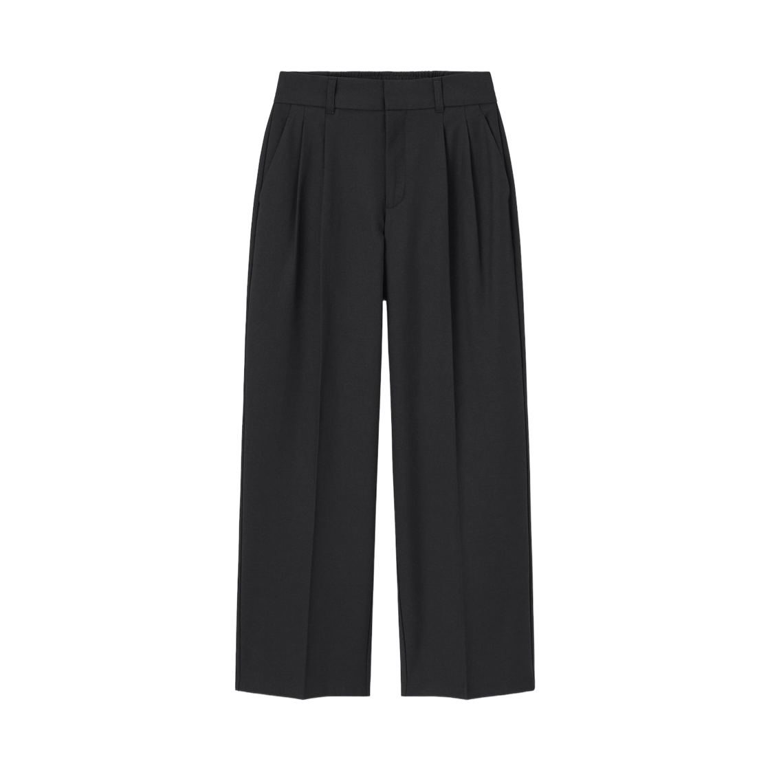 357372-09 / 359066-09 (W) GU Pleated Wide Pants Black