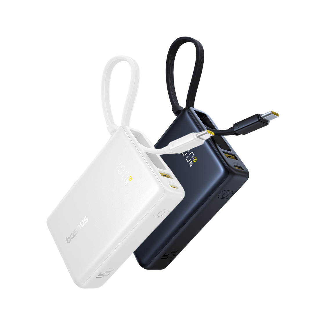 베이스어스 보조배터리 케이블 일체형 디스플레이 초고속충전 피코고 10000mAh 45W(BASEUS PicoGo 10000mAh 45W)