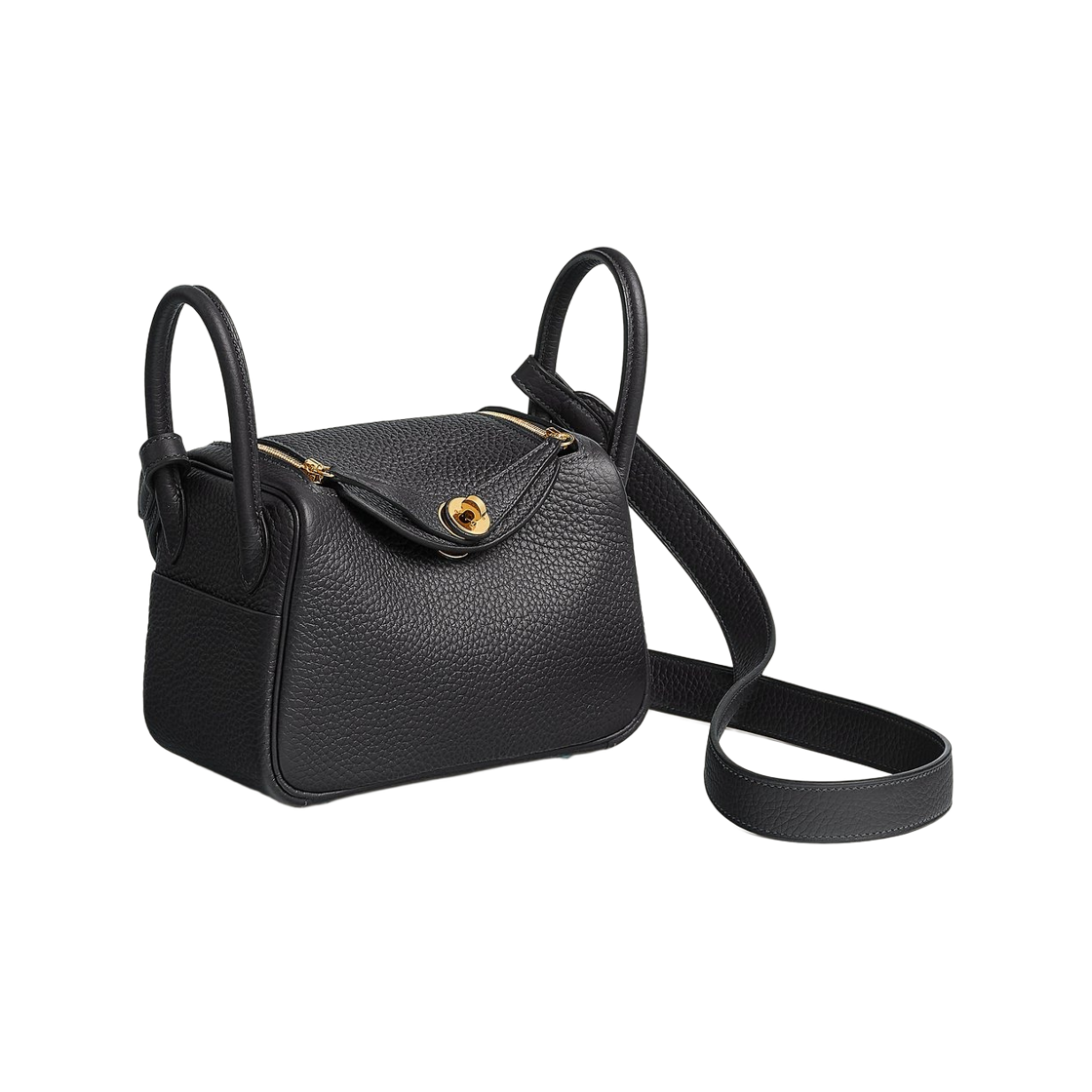 에르메스 린디 II 미니백 클레망스 & 골드 하드웨어 카방(Hermes Lindy II Mini Bag Clemence & Gold Caban) - 2