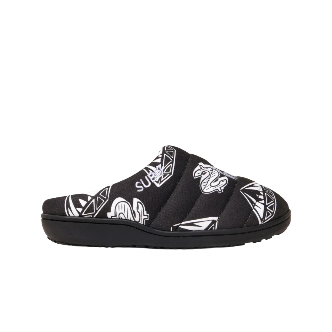 스부 x 빌리어네어 보이즈 클럽 x 마나스타시 EMB 로고 샌들 블랙(Subu x Billionaire Boys Club x Manastash EMB Logo Sandal Black) - 1