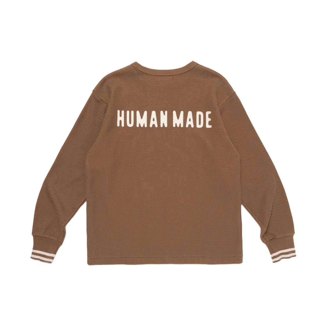 휴먼 메이드 써멀 롱슬리브 티셔츠 브라운(Human Made Thermal L/S T-Shirt Brown) - 2