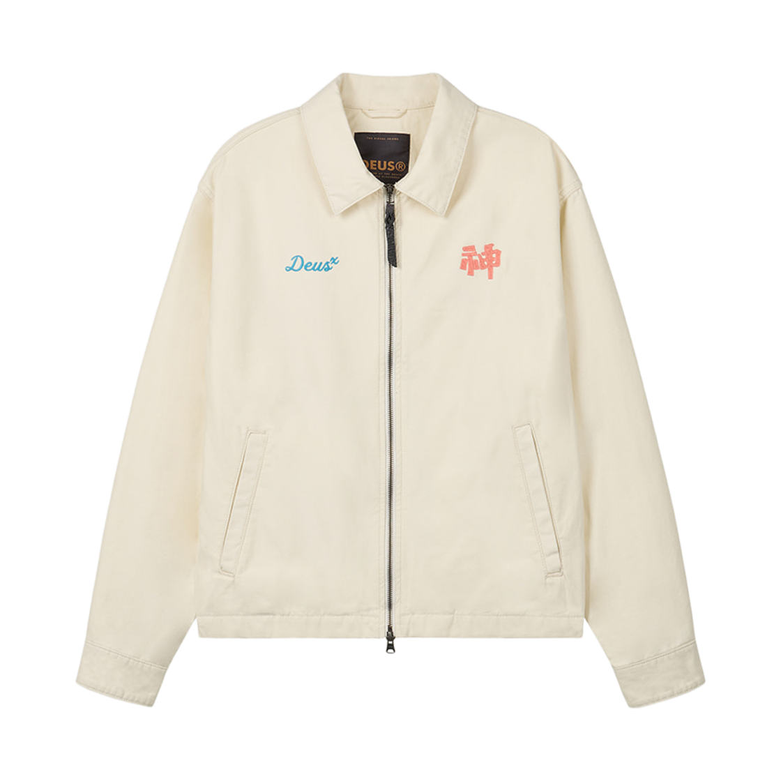 D261UJK215-012 Deus Ex Machina Dogleg Jacket Ivory