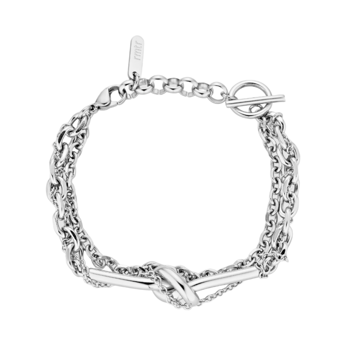 RBSN174 ROMANTINUER SN.174 Double Layer Knot Bracelet