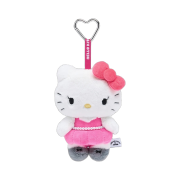 HELLO KITTY x JISOO Plush Keychain Red Pink (Opened Case)
