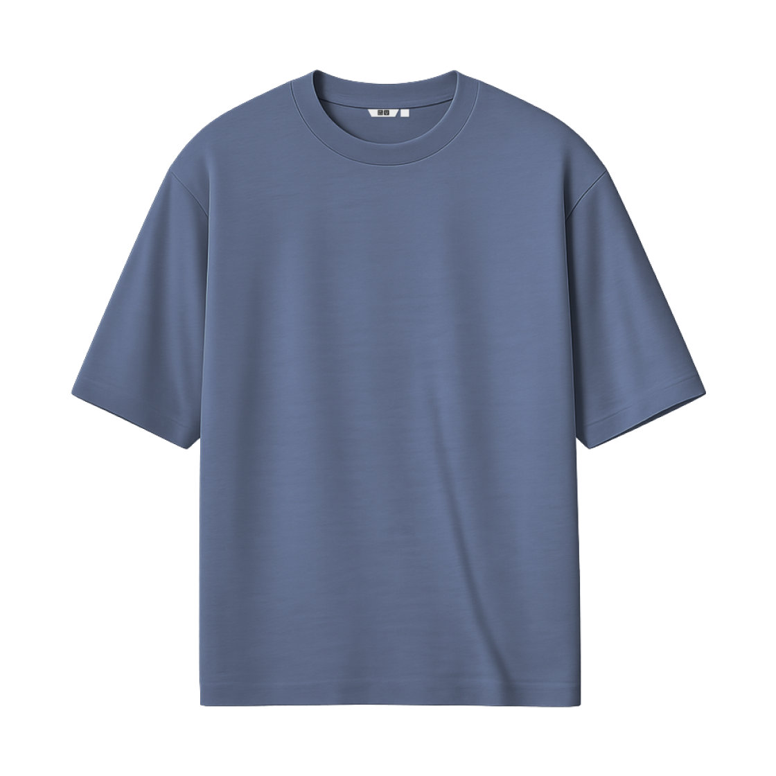 유니클로 U 에어리즘 코튼 오버사이즈 크루넥 티셔츠 블루 - JP(Uniqlo U Airism Cotton Oversized Crewneck T-Shirt Blue - JP) - 1