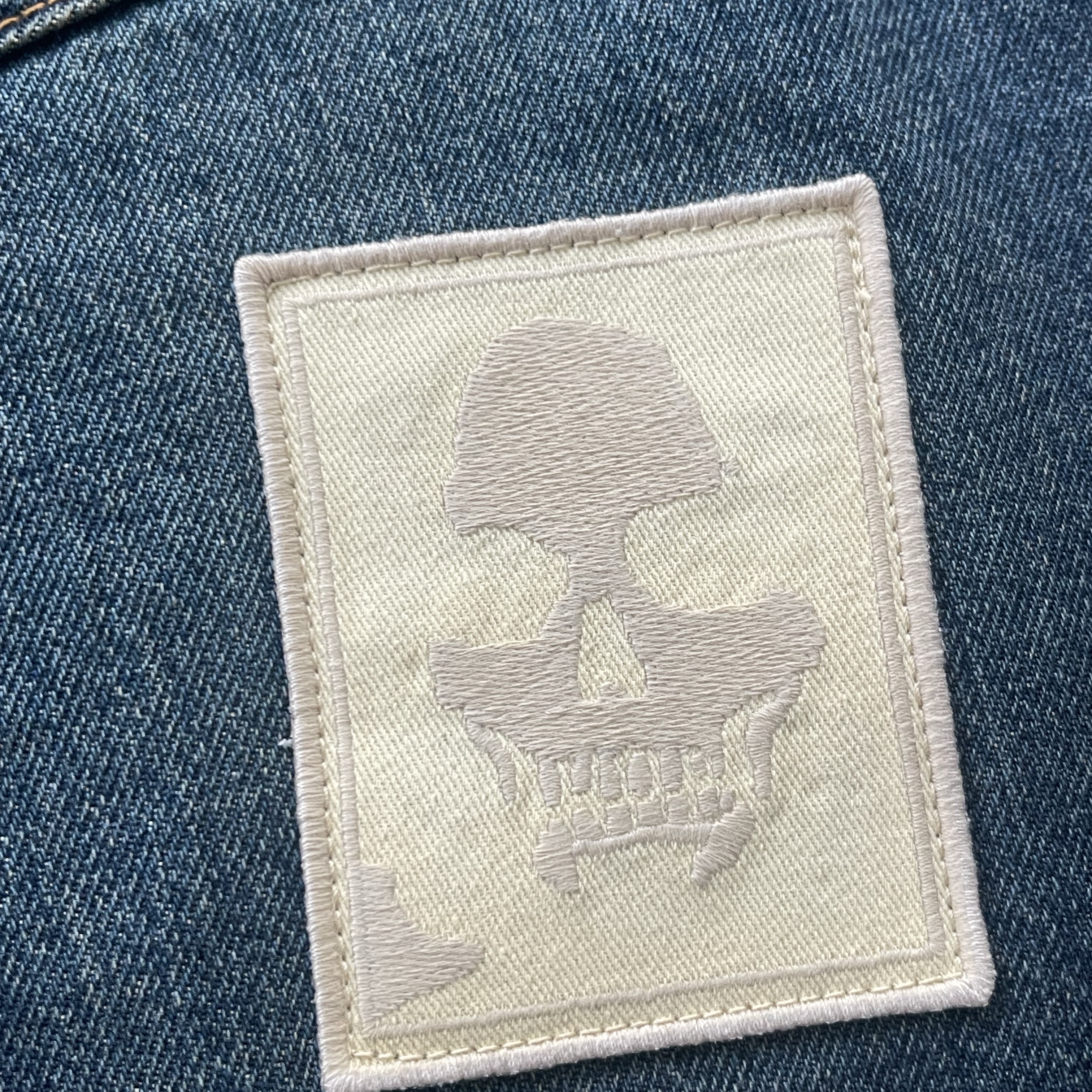 Supreme x Number (N)ine Patches Loose Fit Selvedge Jean Washed Indigo - 25FW 착용 스타일 - 7
