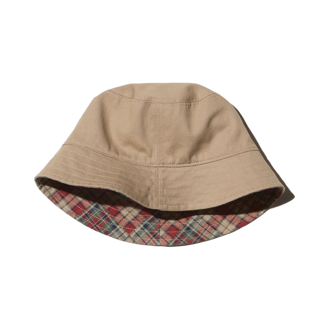 482816-32 Uniqlo UV Cut Reversible Bucket Hat Beige - JP