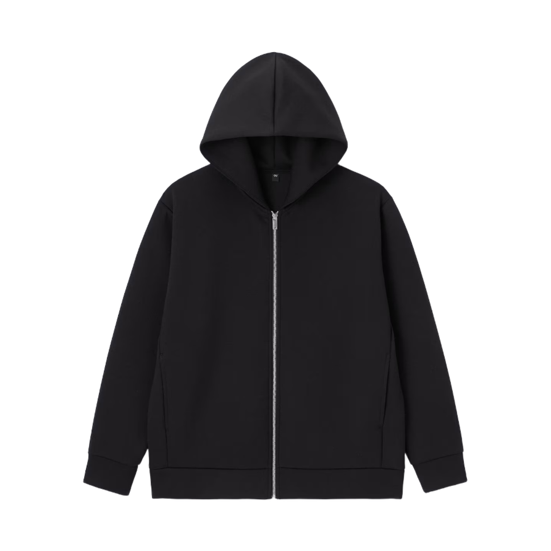 GU 퍼프 스웨트 풀집 파카 블랙(GU Puff Sweat Full Zip Parka Black) - 1