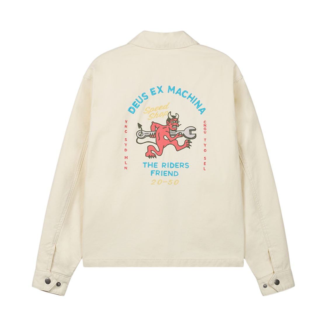 데우스 엑스 마키나 도그레그 자켓 아이보리(Deus Ex Machina Dogleg Jacket Ivory) - 2