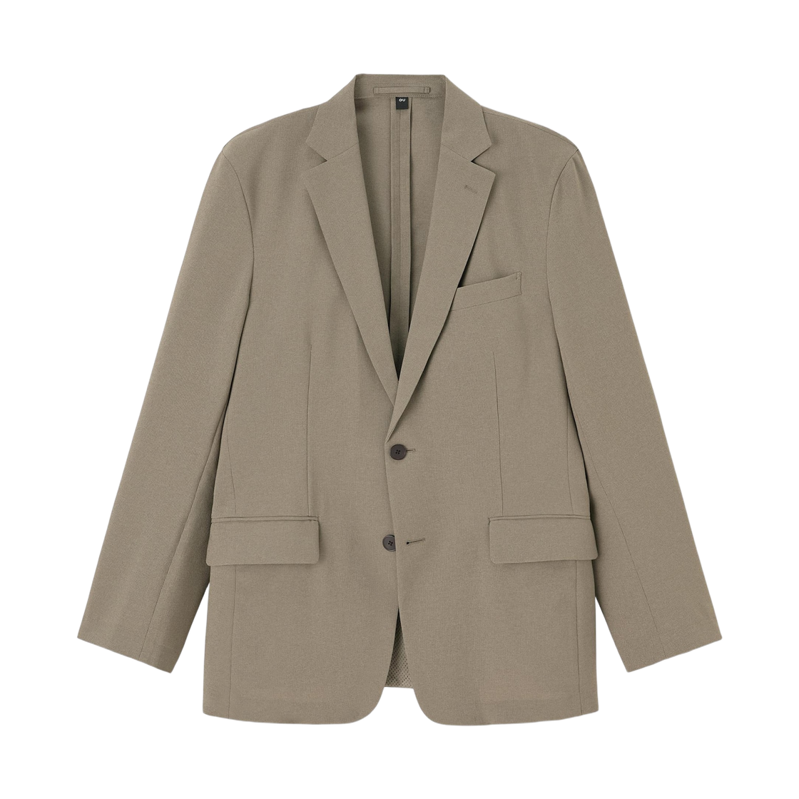 GU 워셔블 테일러드 자켓 카키(GU Washable Tailored Jacket Khaki)
