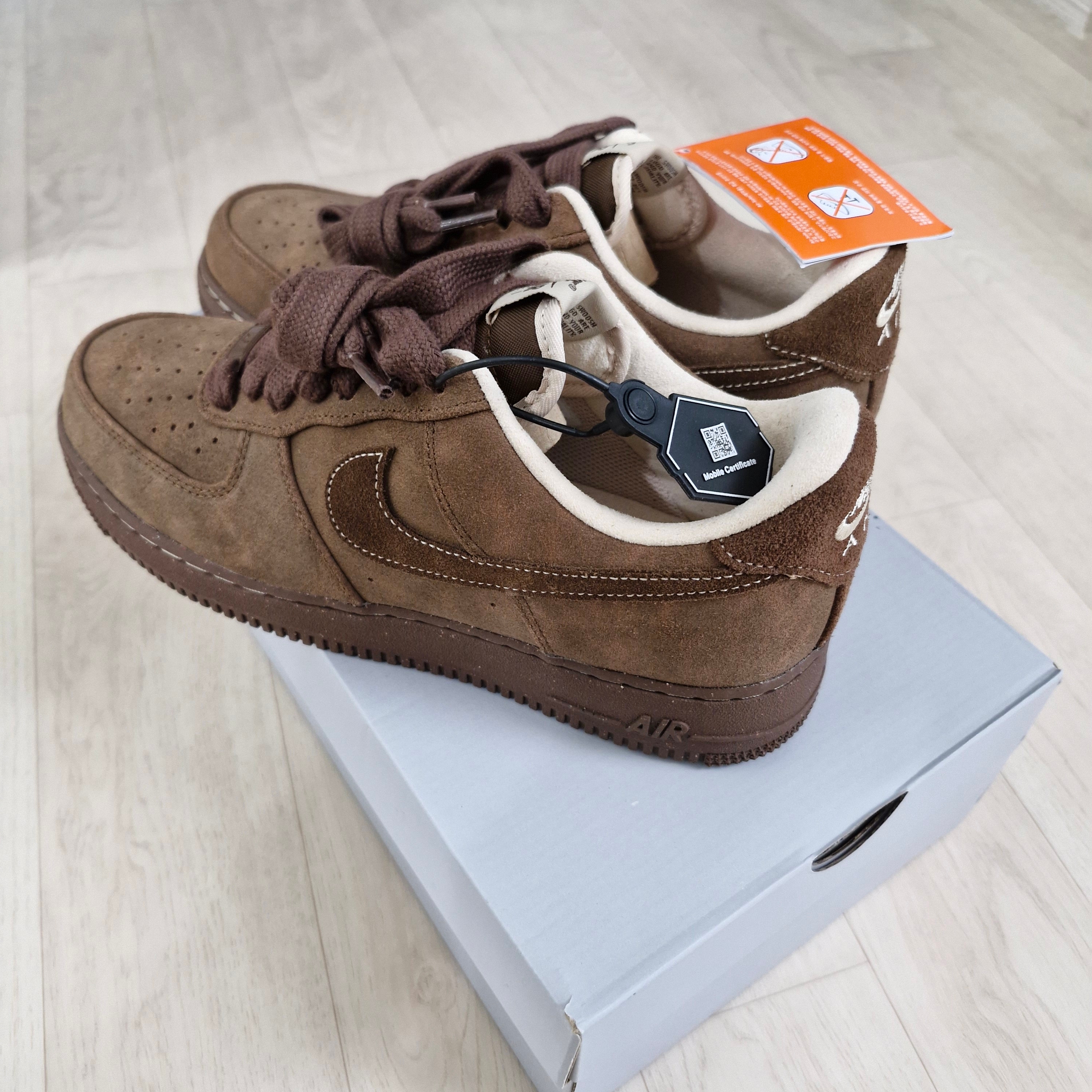 (W) Nike Air Force 1 '07 Cacao Wow 착용 스타일