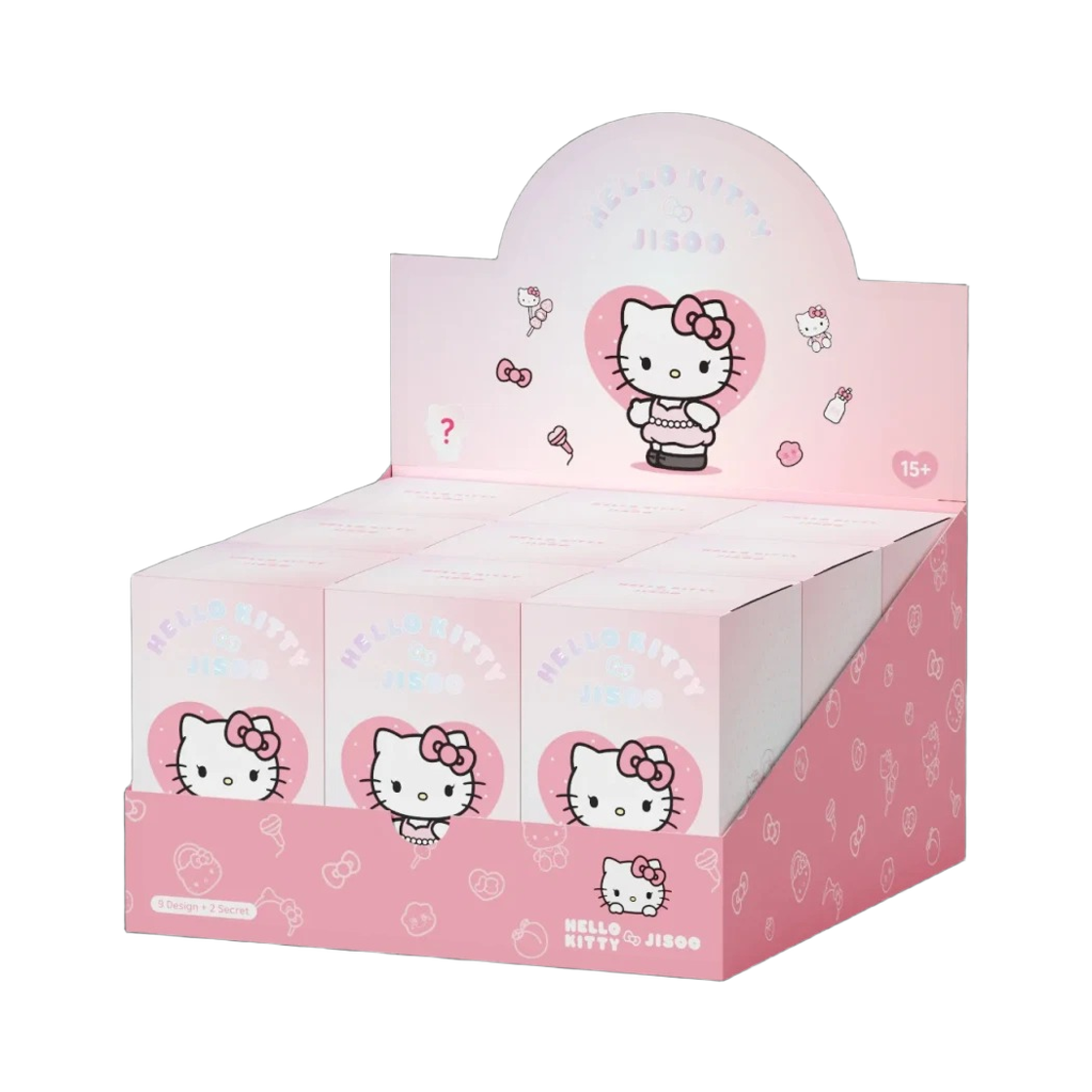 헬로키티 x 지수 랜덤 플러시 키링 세트 (9개 세트)(HELLO KITTY x JISOO Random Plush Keychain Set (Set of 9))